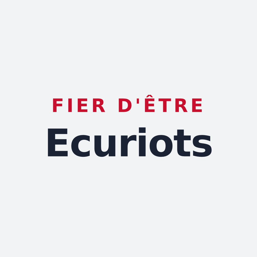 Poster « Fier d'être Ecuriots » — design pour Écury-sur-Coole