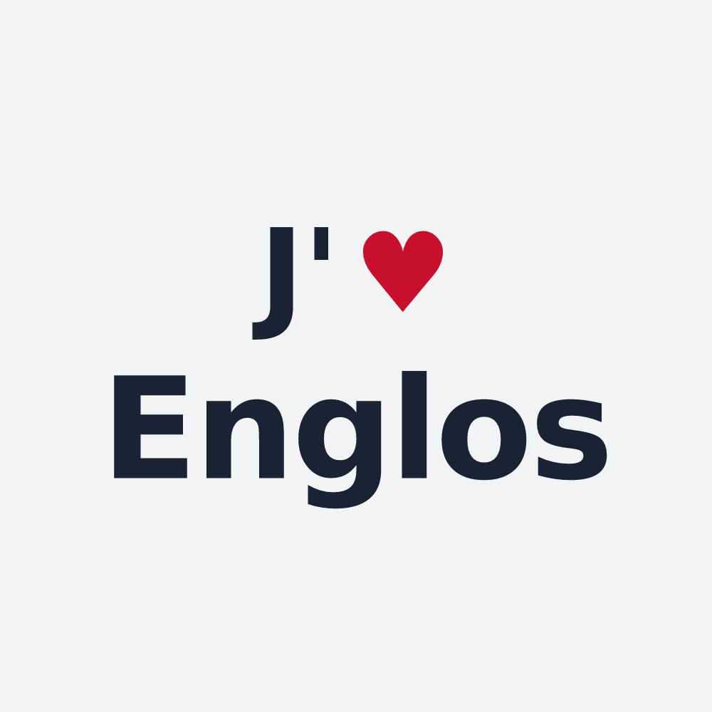 Poster personnalisé Englos — design J'aime Englos