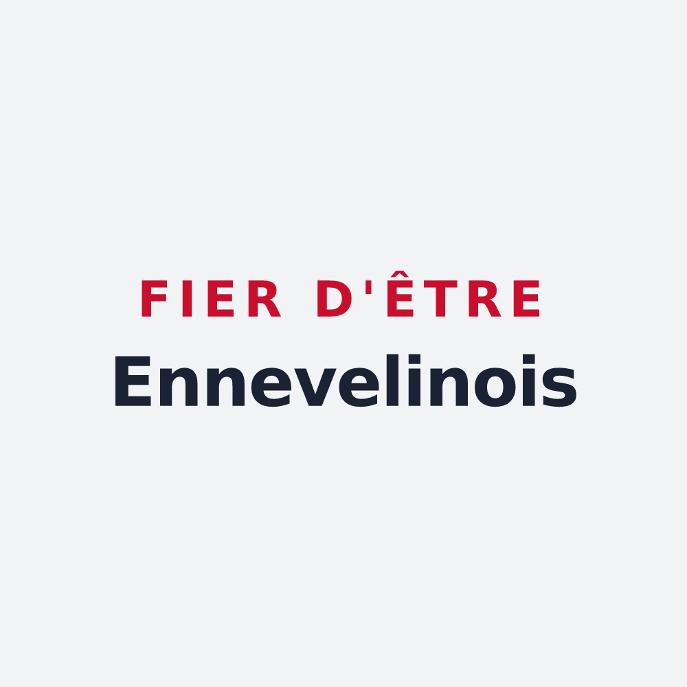 Poster « Fier d'être Ennevelinois » — design pour Ennevelin