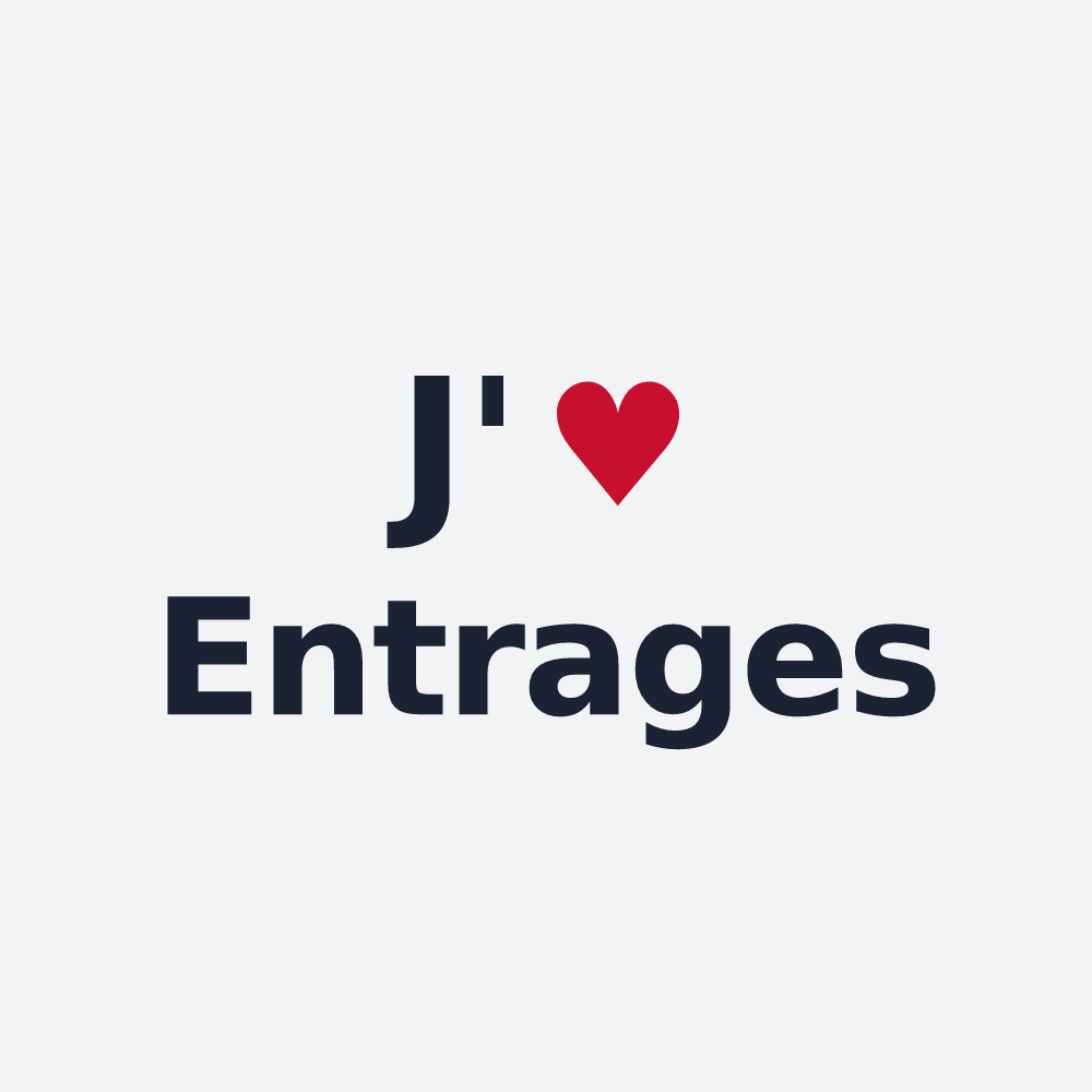 Poster personnalisé Entrages — design J'aime Entrages