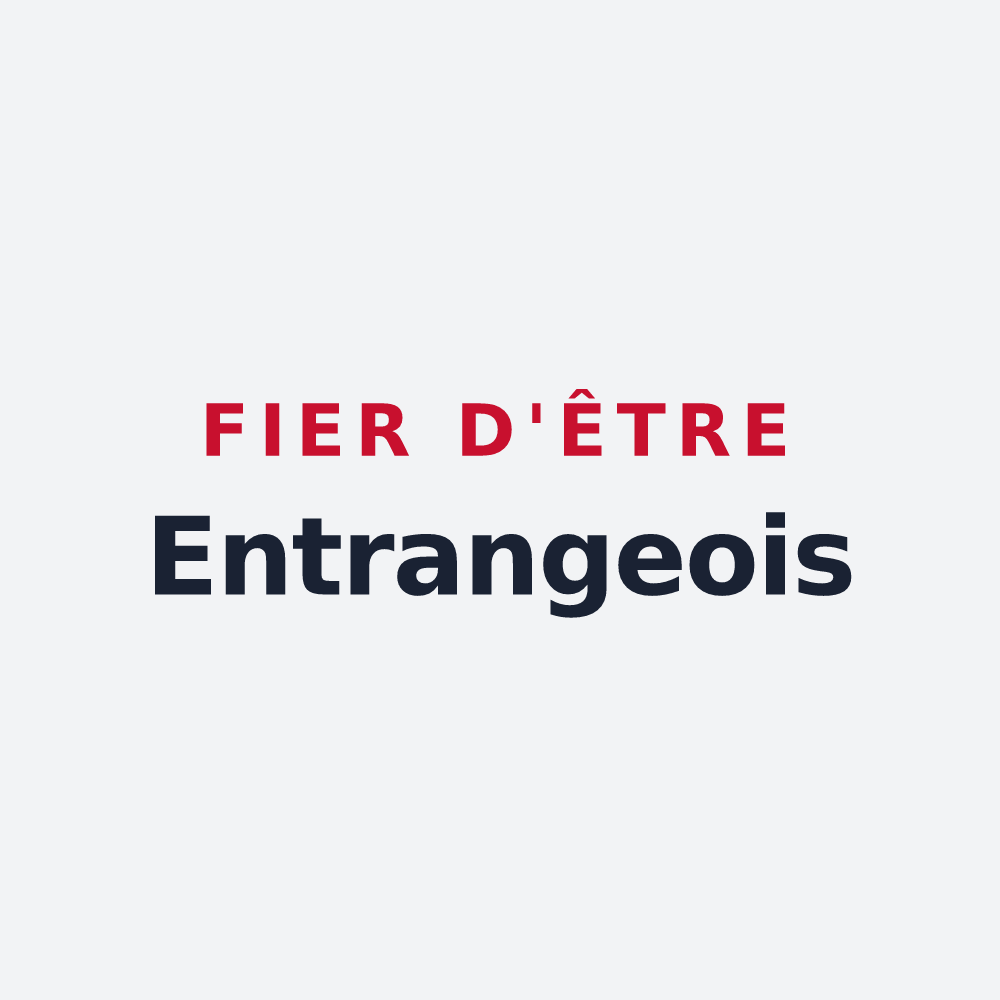 Poster « Fier d'être Entrangeois » — design pour Entrange