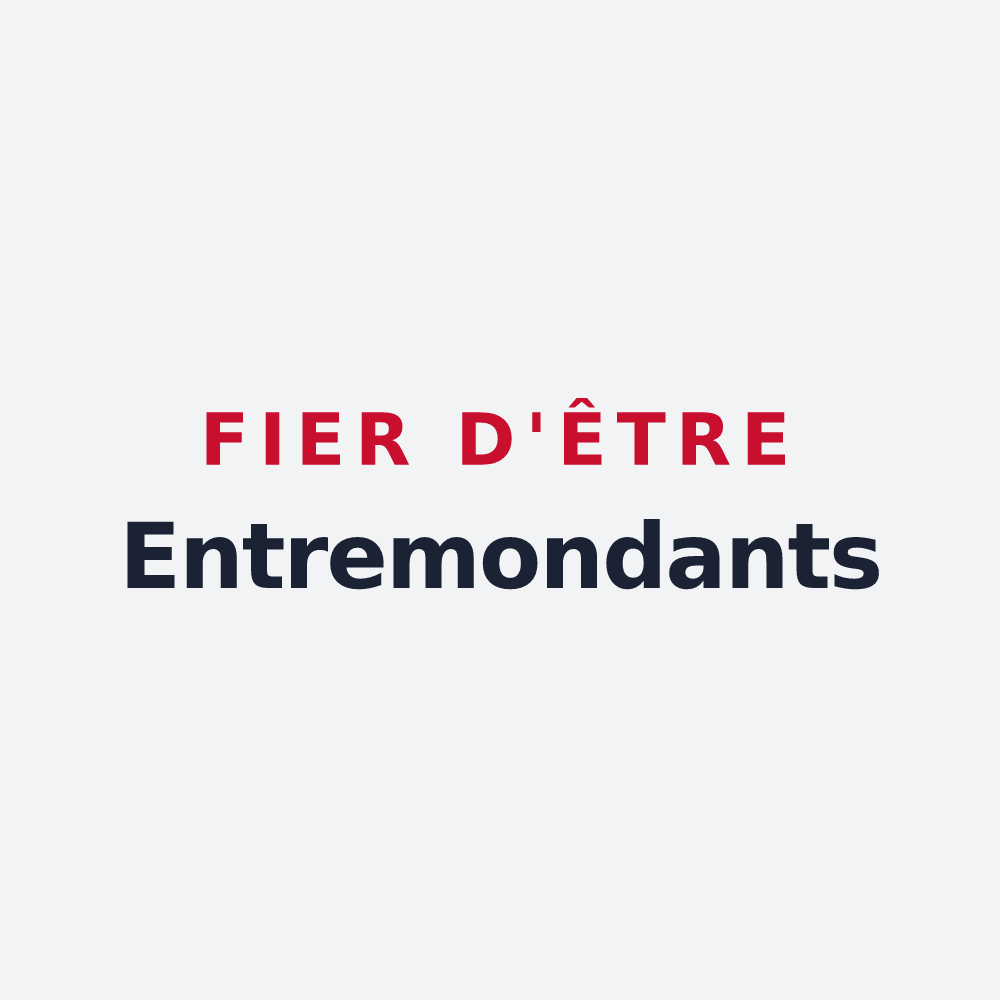 Poster « Fier d'être Entremondants » — design pour Entremont-le-Vieux