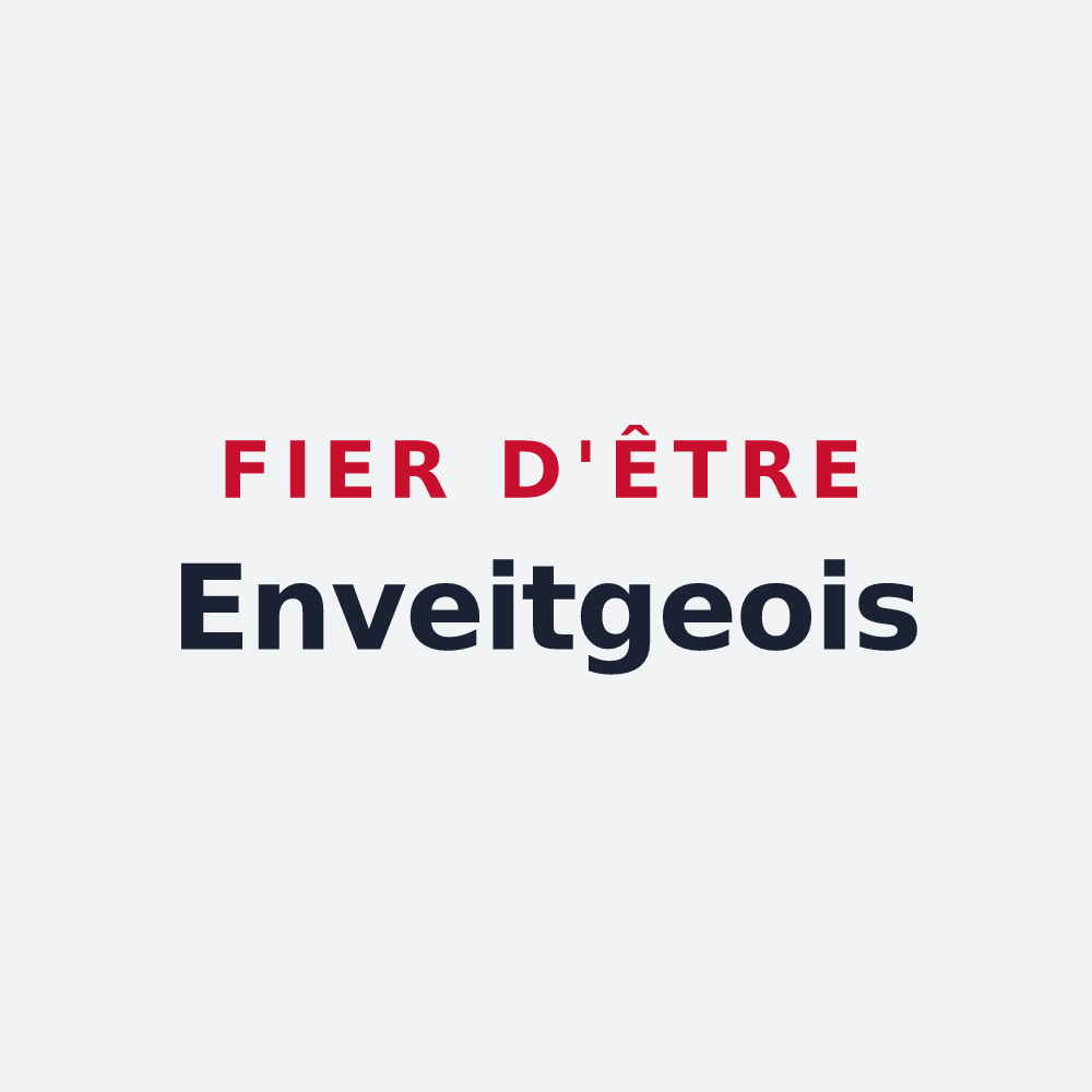 Poster « Fier d'être Enveitgeois » — design pour Enveitg