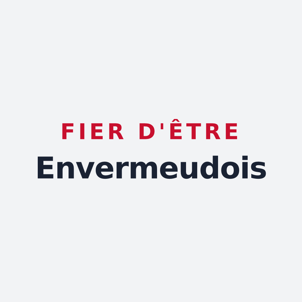 Poster « Fier d'être Envermeudois » — design pour Envermeu