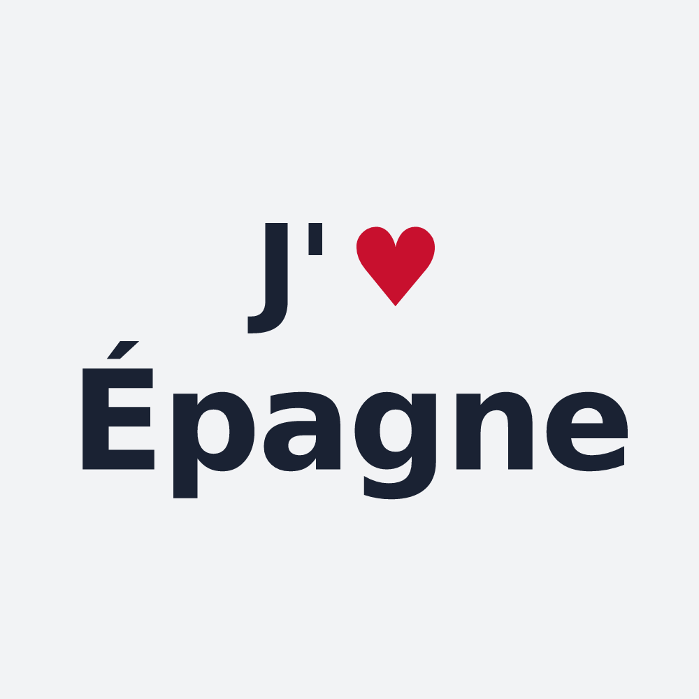 Poster personnalisé Épagne — design J'aime Épagne