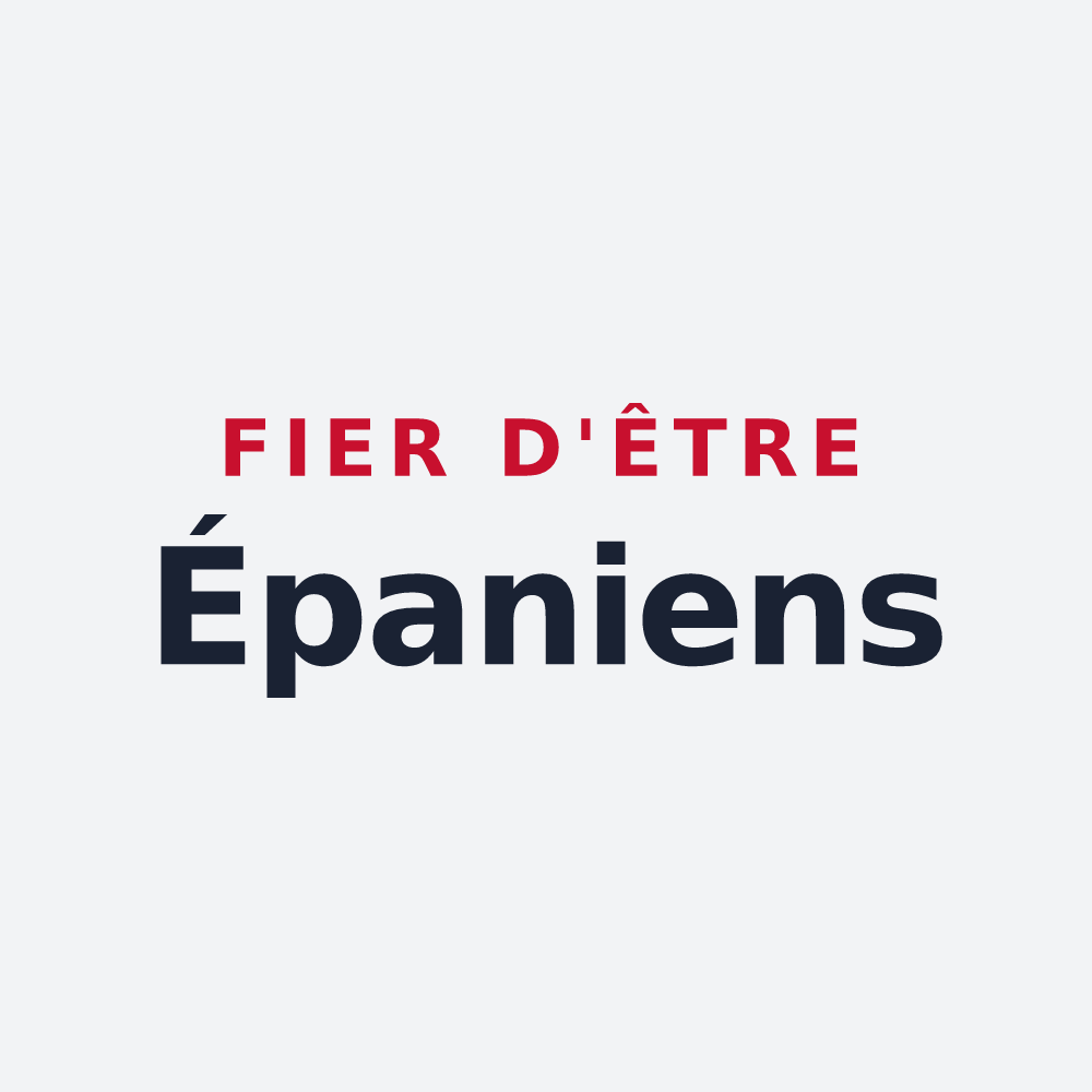 Poster « Fier d'être Épaniens » — design pour Epagny Metz-Tessy