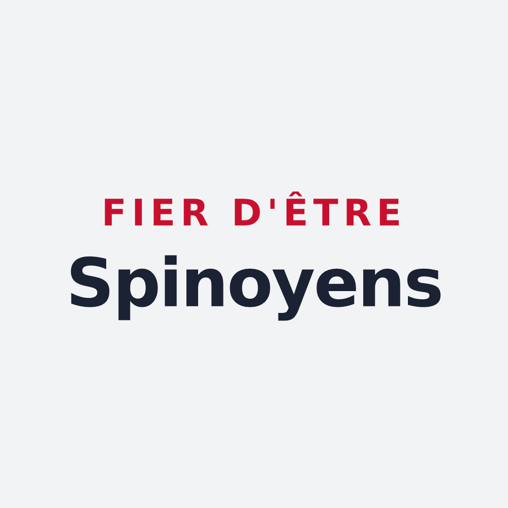 Poster « Fier d'être Spinoyens » — design pour Épenoy