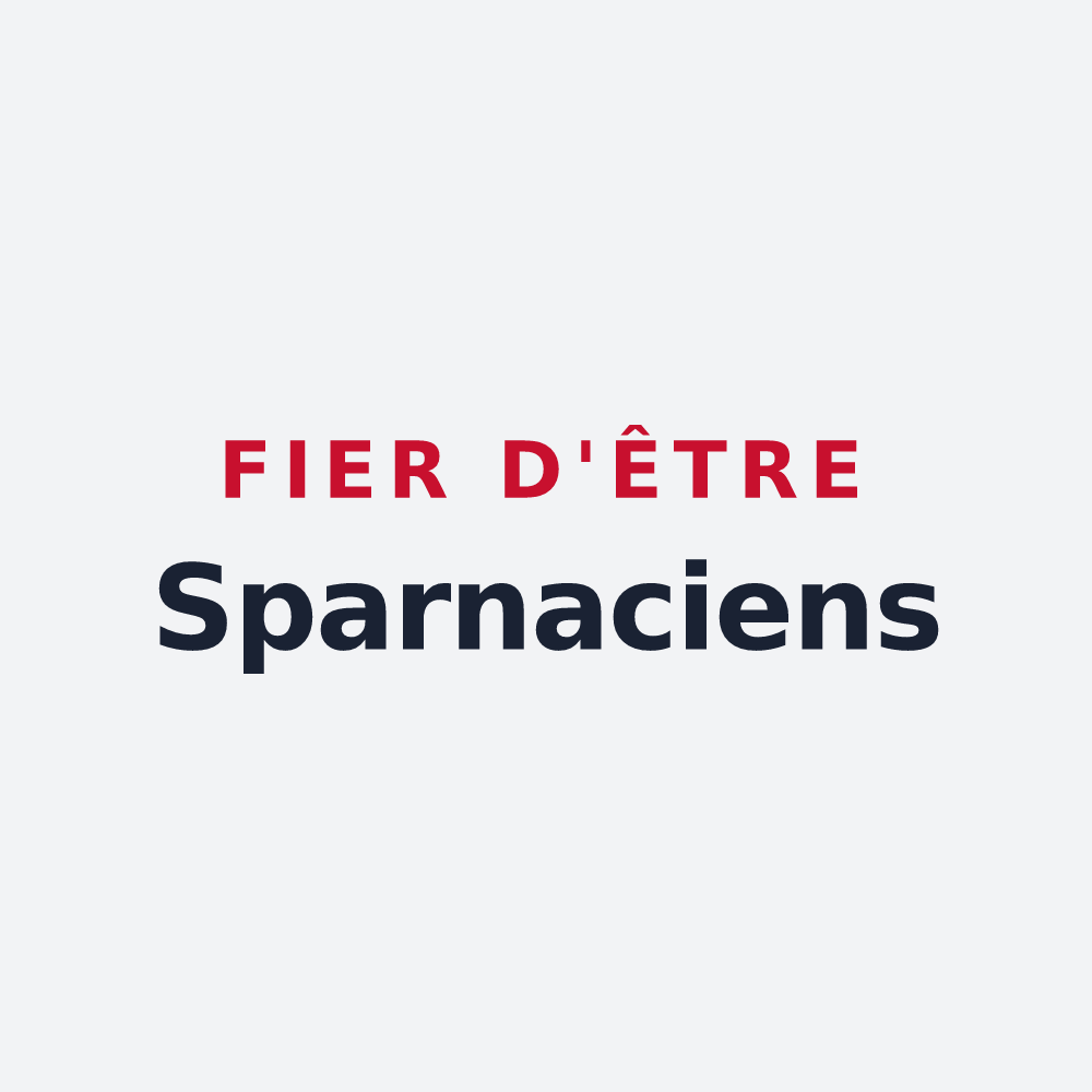 Poster « Fier d'être Sparnaciens » — design pour Épernay