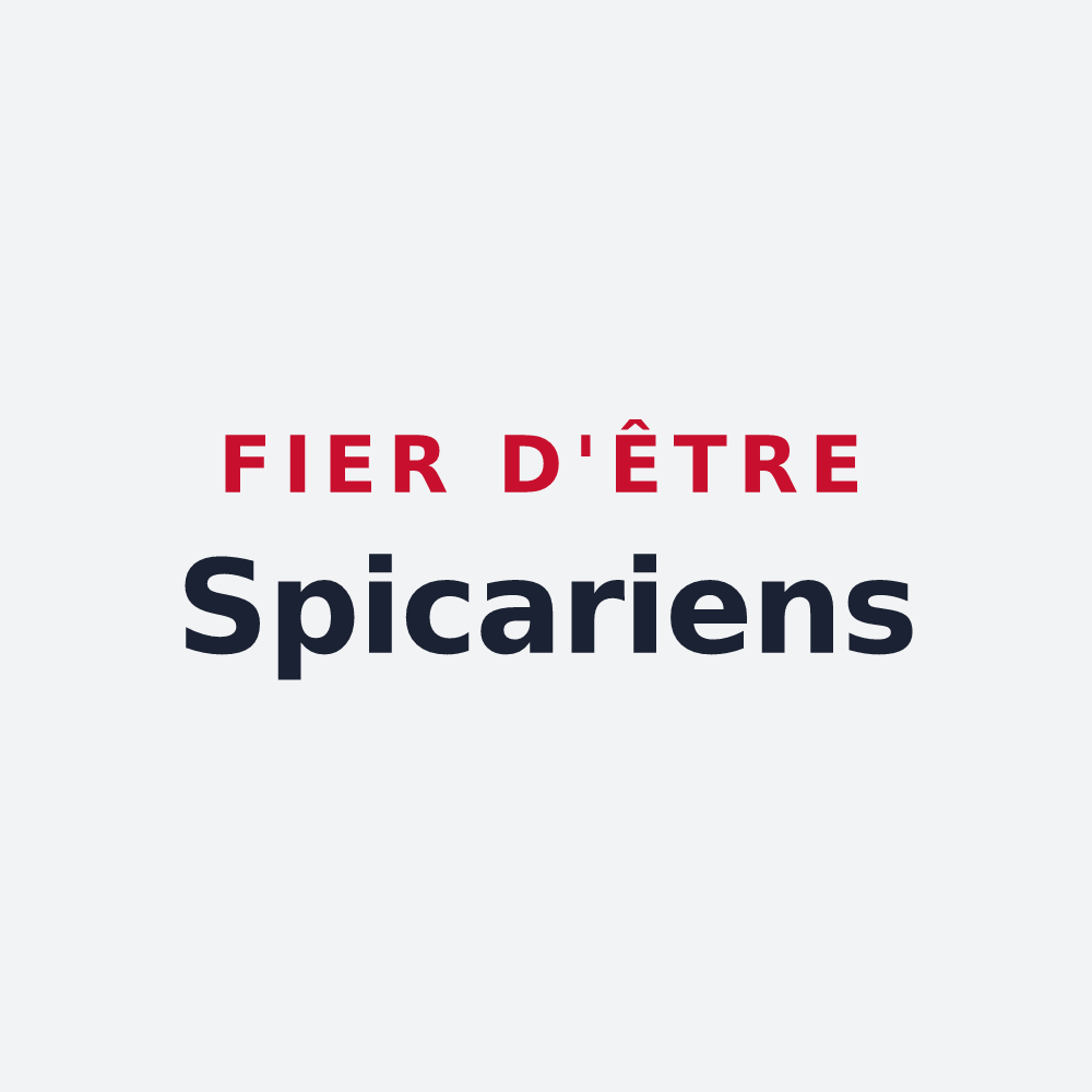 Poster « Fier d'être Spicariens » — design pour Épieds