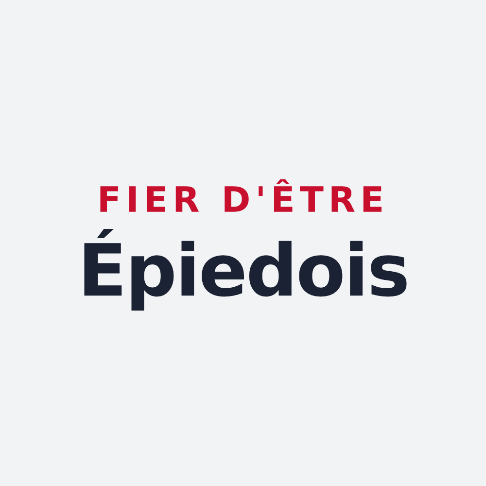 Poster « Fier d'être Épiedois » — design pour Épieds