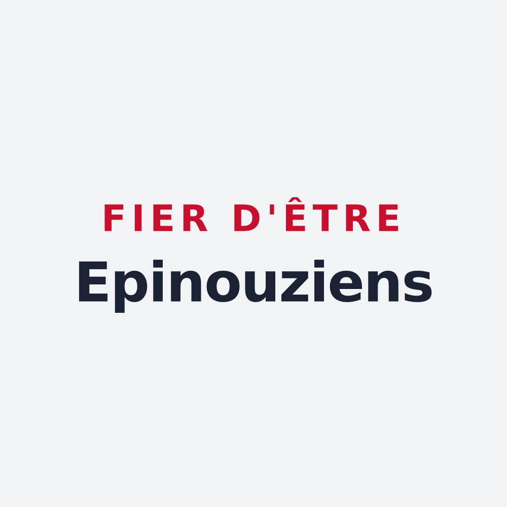 Poster « Fier d'être Epinouziens » — design pour Épinouze