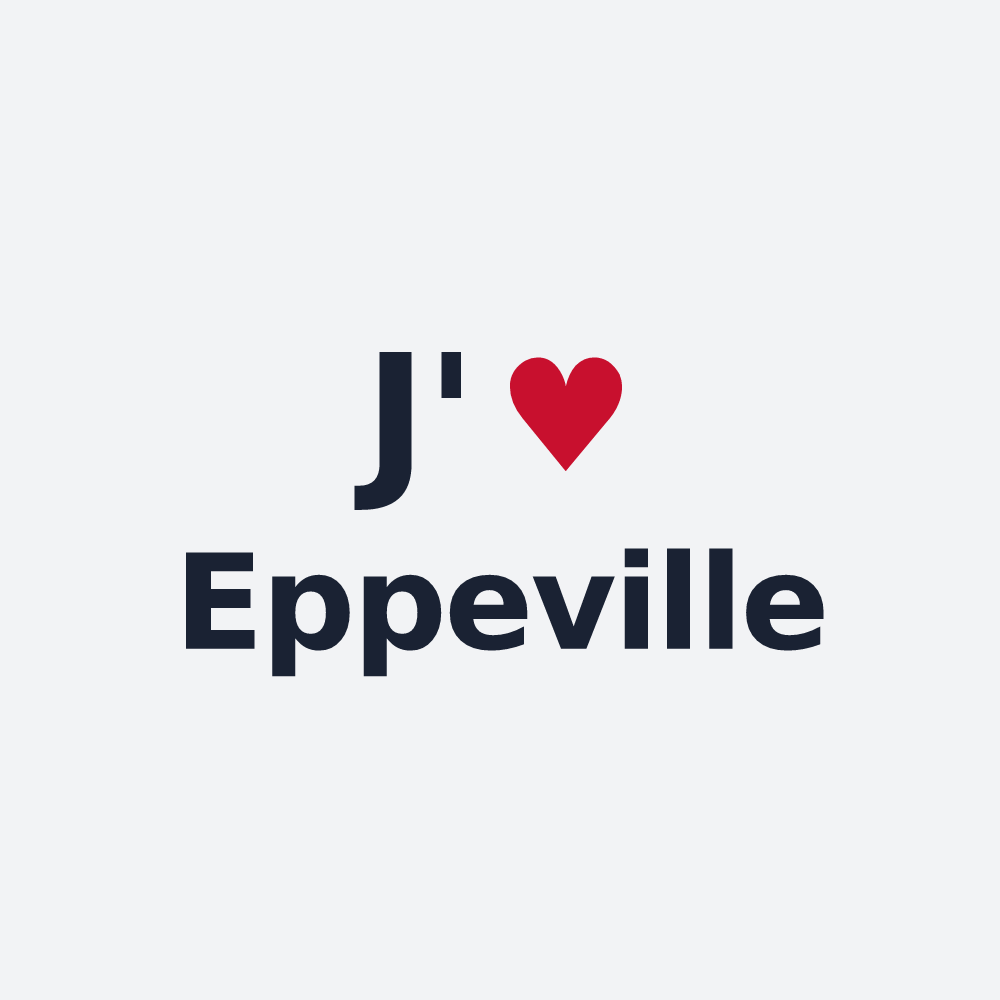 Poster personnalisé Eppeville — design J'aime Eppeville