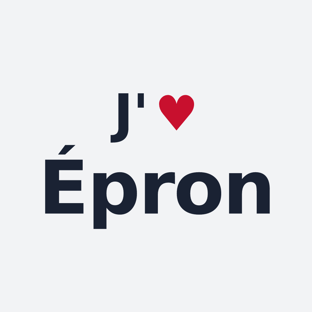 Poster personnalisé Épron — design J'aime Épron