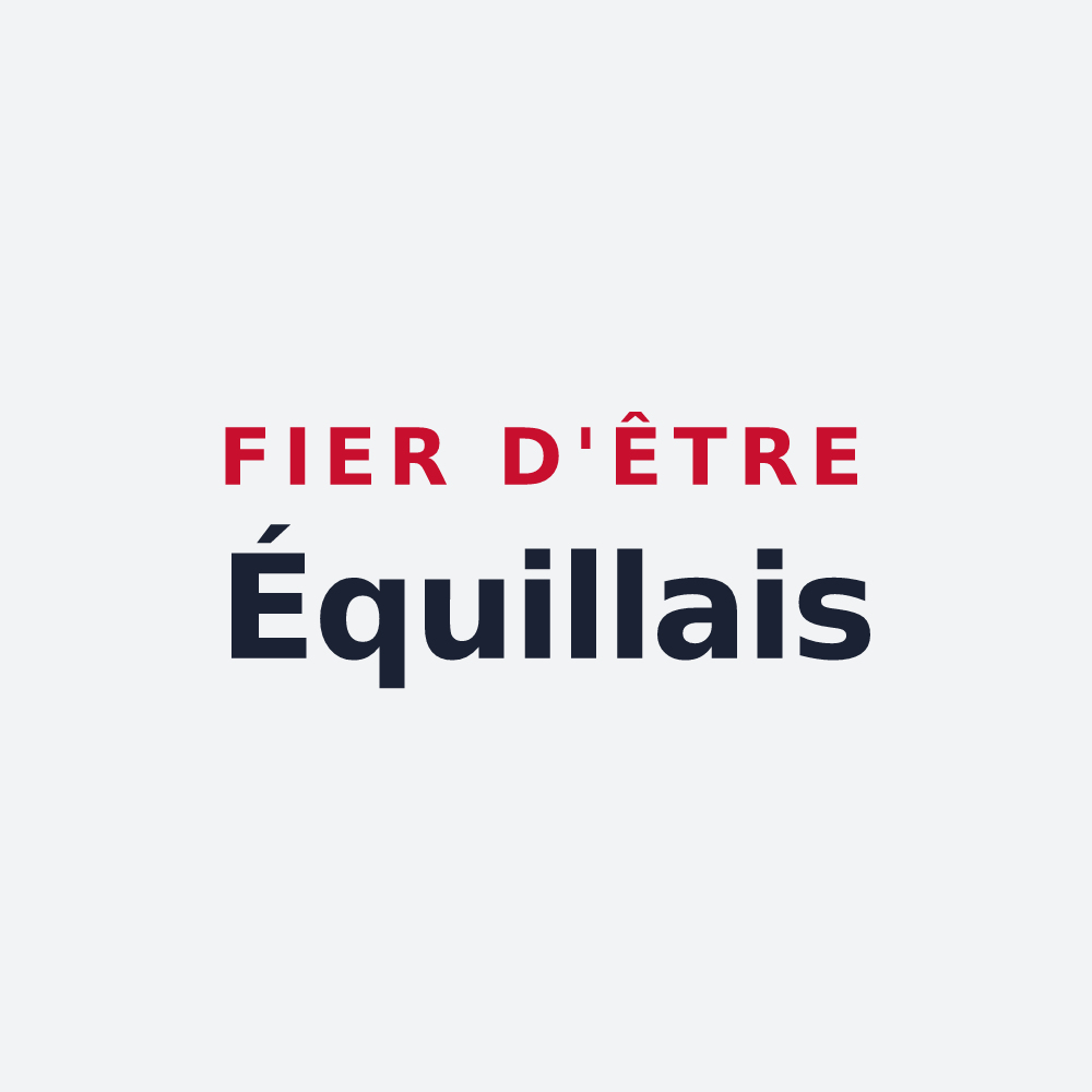 Poster « Fier d'être Équillais » — design pour Équilly