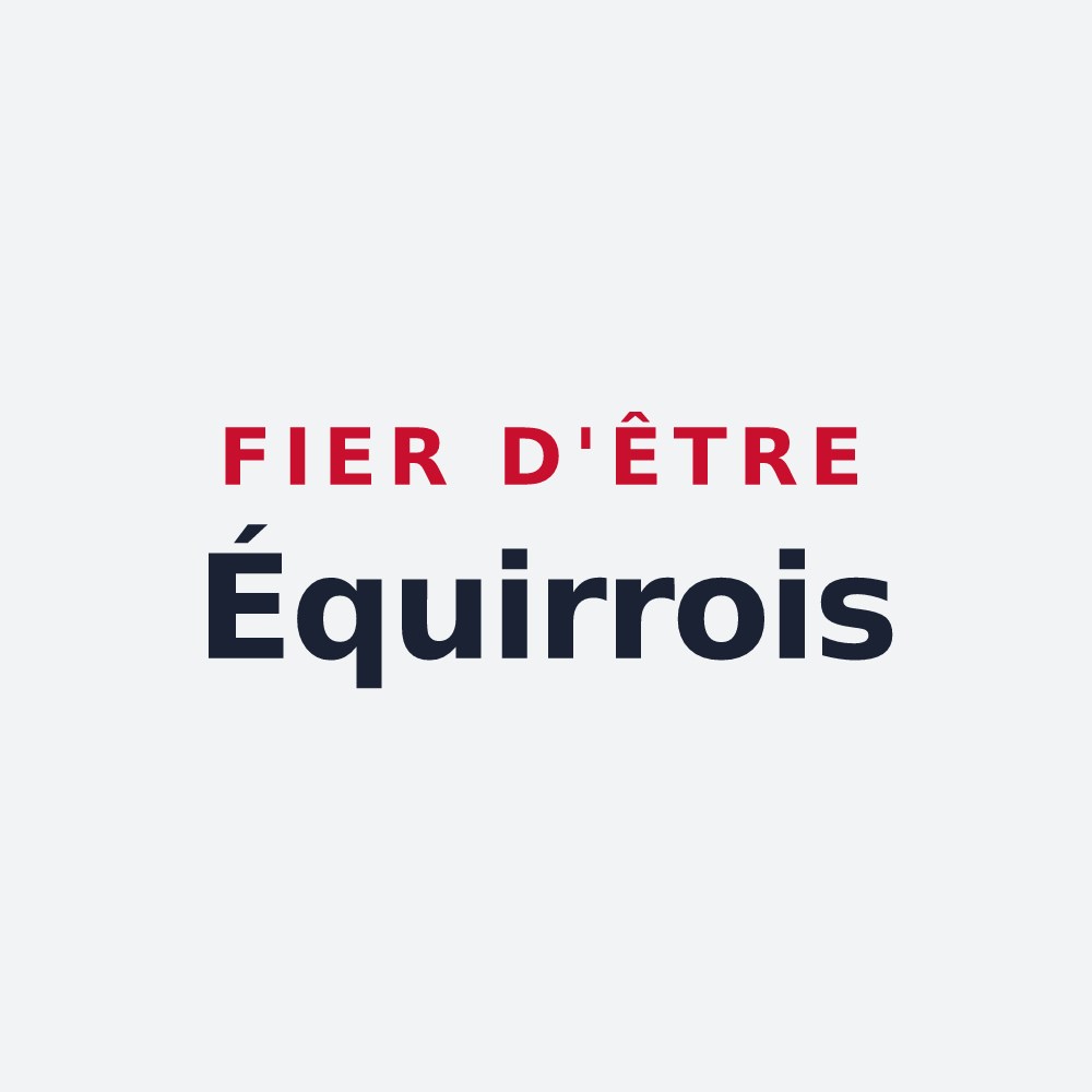 Poster « Fier d'être Équirrois » — design pour Équirre
