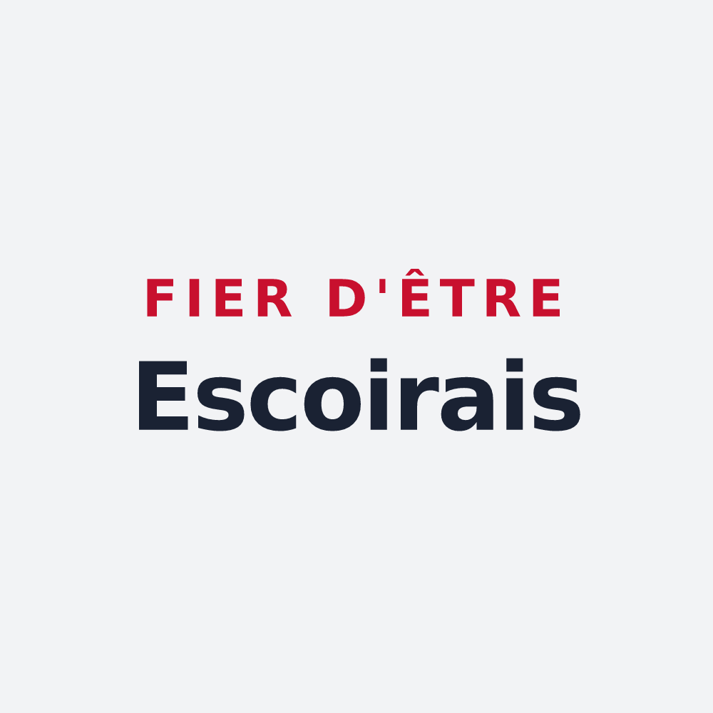 Poster « Fier d'être Escoirais » — design pour Escoire