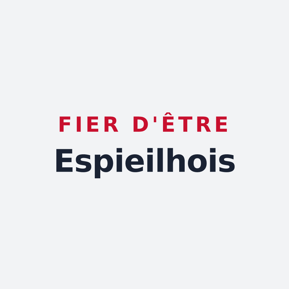Poster « Fier d'être Espieilhois » — design pour Espieilh