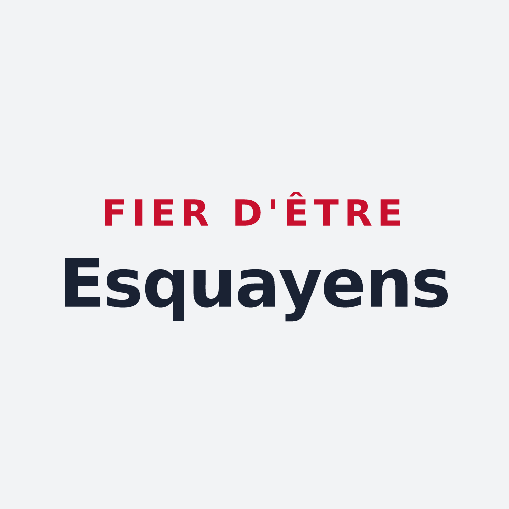 Poster « Fier d'être Esquayens » — design pour Esquay-Notre-Dame