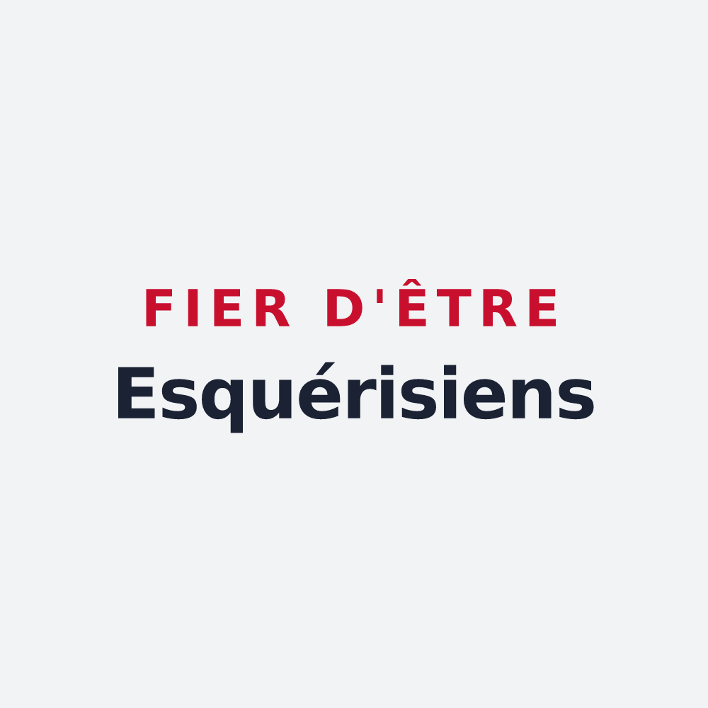 Poster « Fier d'être Esquérisiens » — design pour Esquéhéries