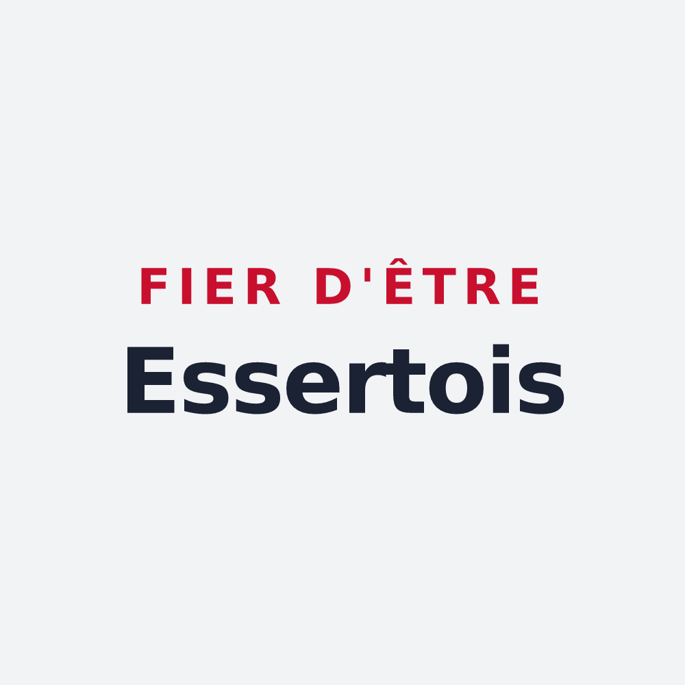 Poster « Fier d'être Essertois » — design pour Essert