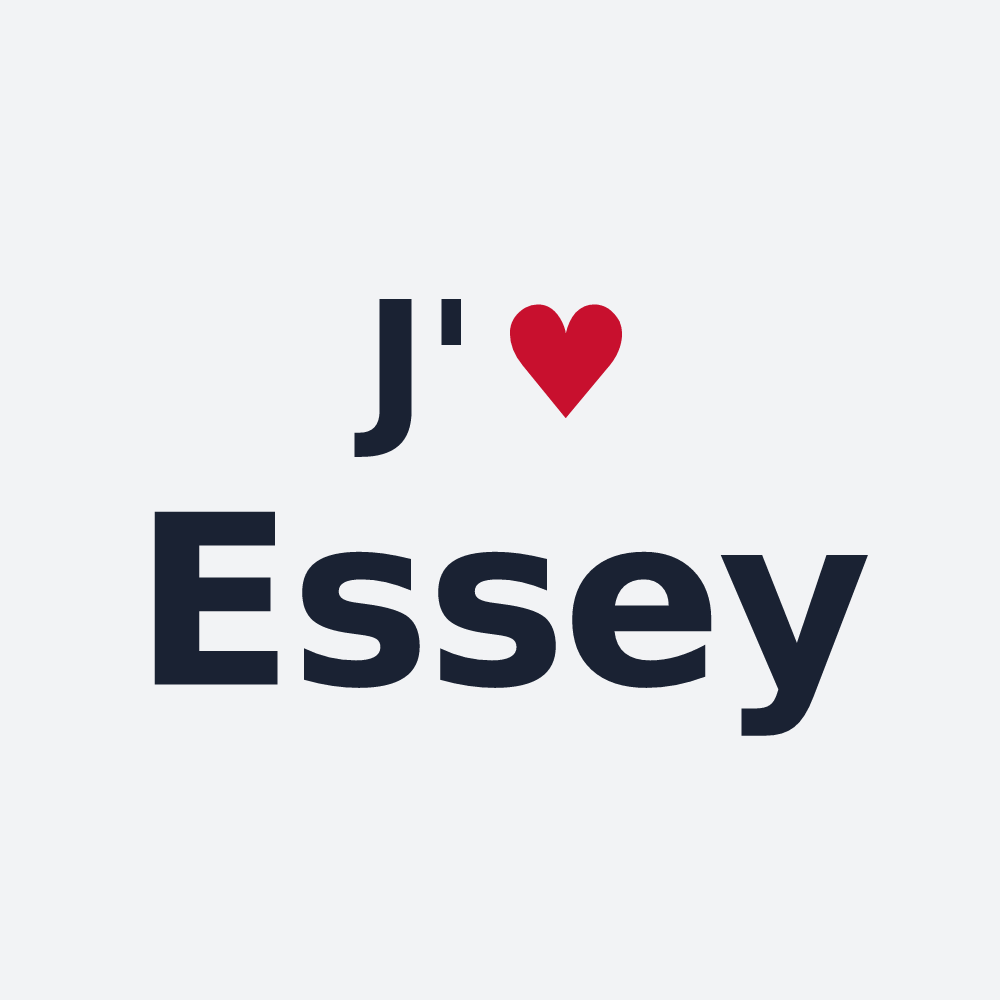 Poster personnalisé Essey — design J'aime Essey
