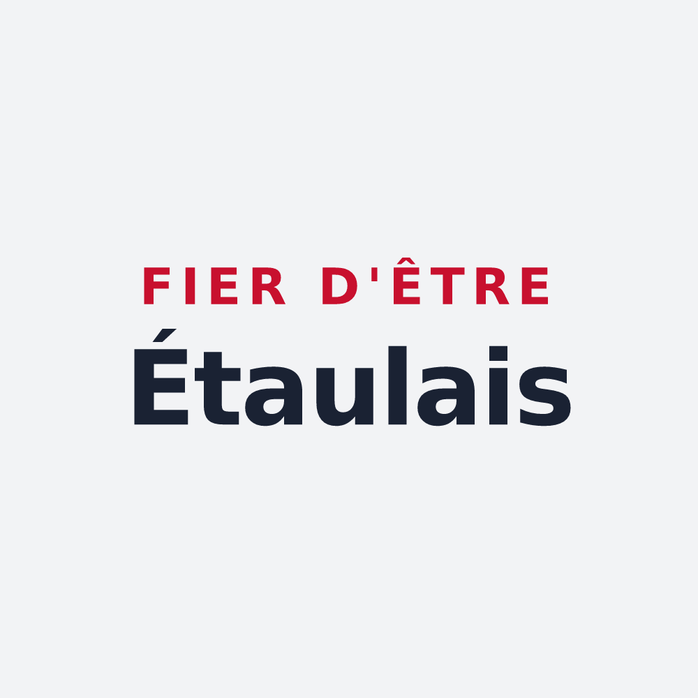 Poster « Fier d'être Étaulais » — design pour Étaules