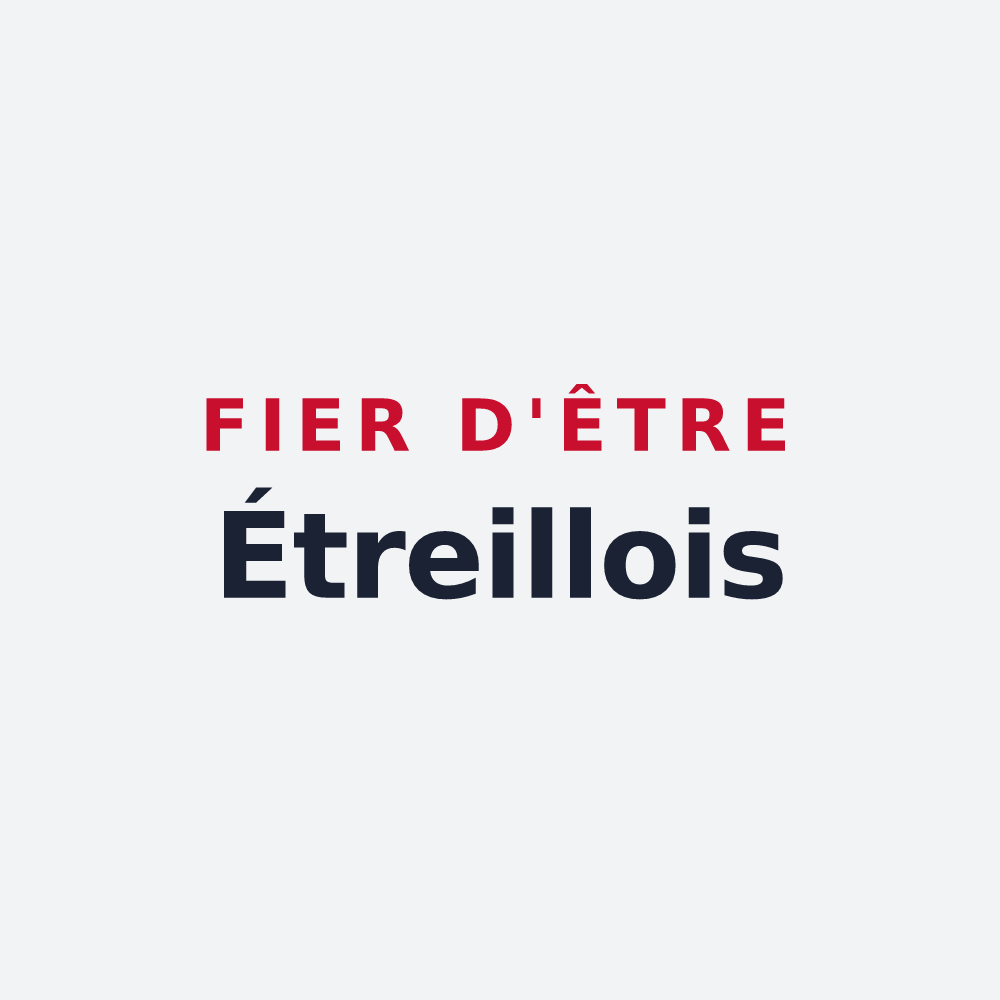 Poster « Fier d'être Étreillois » — design pour Étreillers