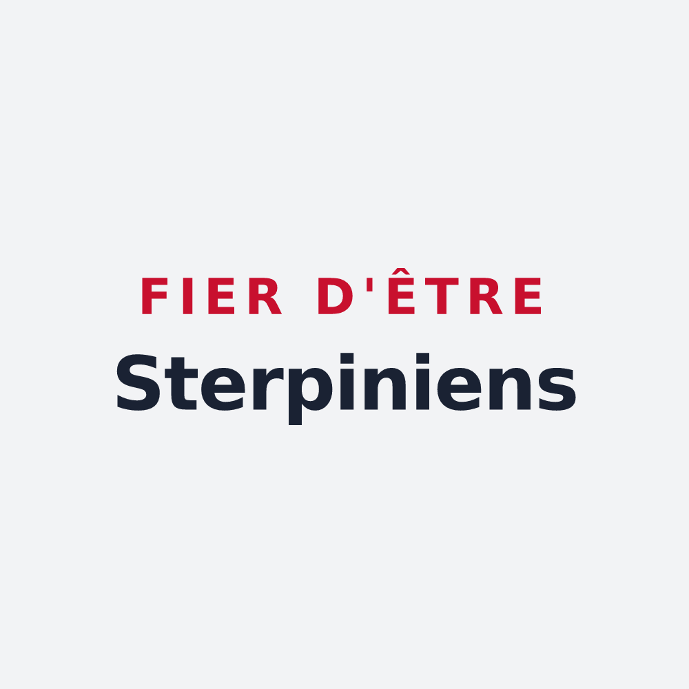 Poster « Fier d'être Sterpiniens » — design pour Étrépigny