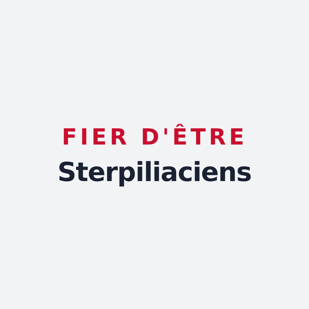 Poster « Fier d'être Sterpiliaciens » — design pour Étrépilly