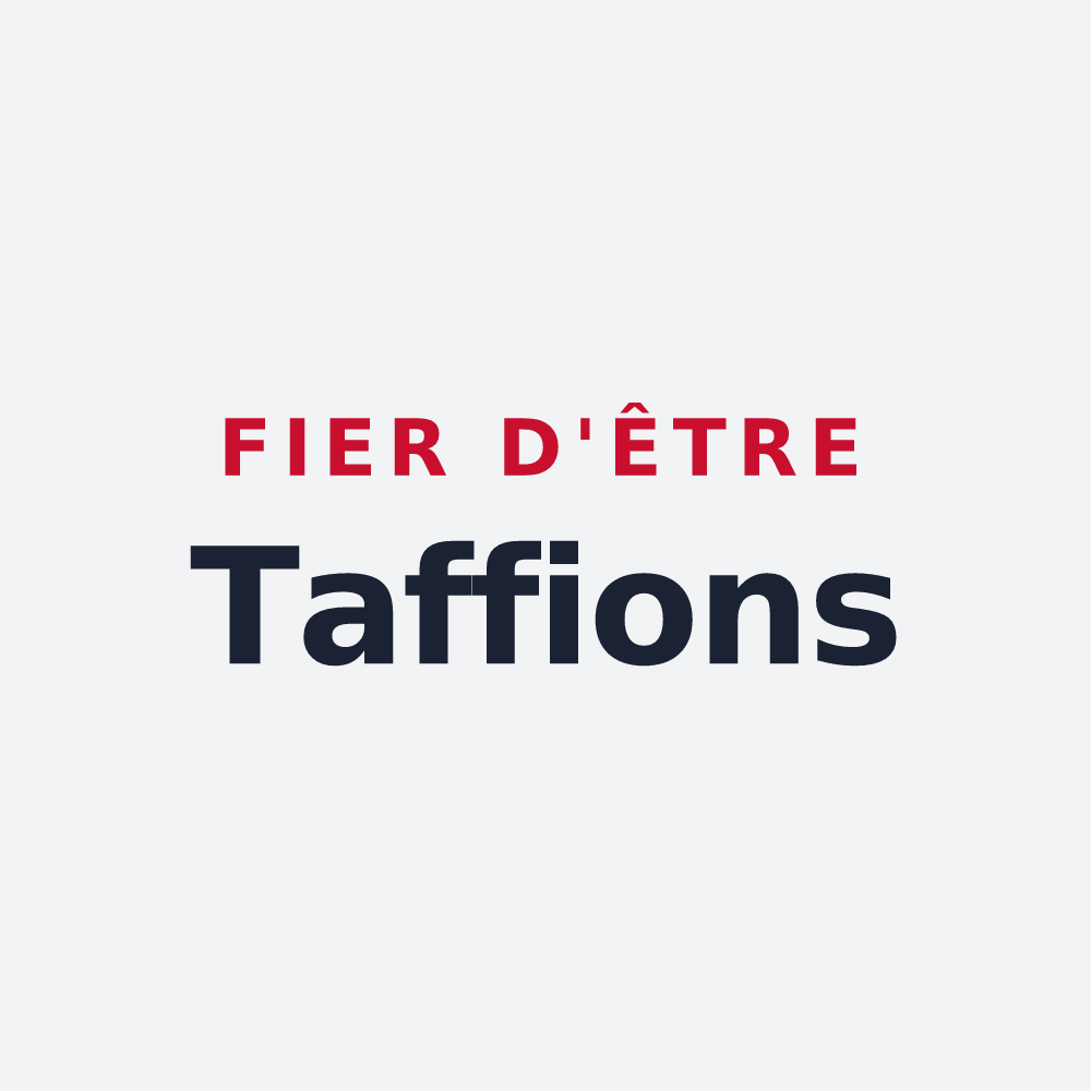 Poster « Fier d'être Taffions » — design pour Étueffont