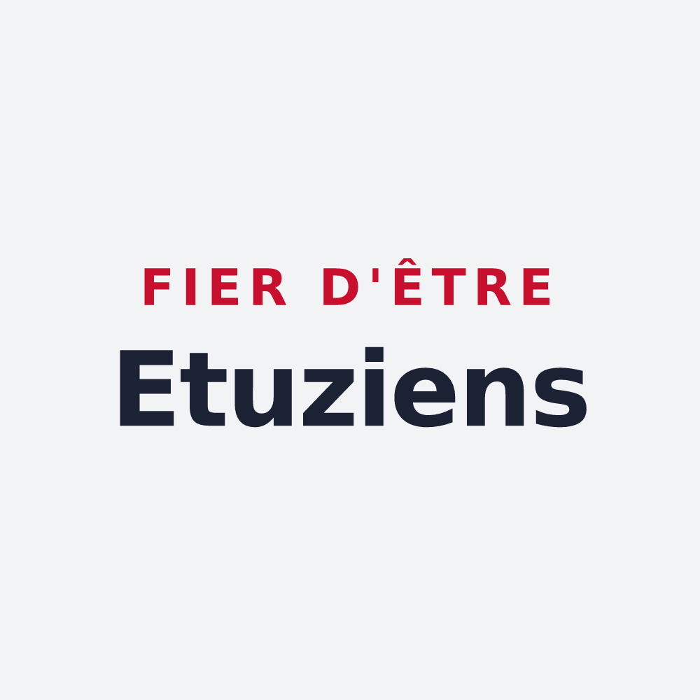 Poster « Fier d'être Etuziens » — design pour Étuz