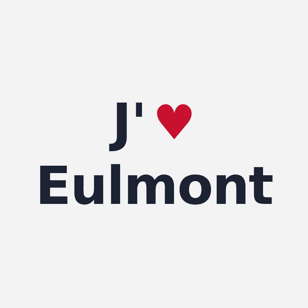 Poster personnalisé Eulmont — design J'aime Eulmont