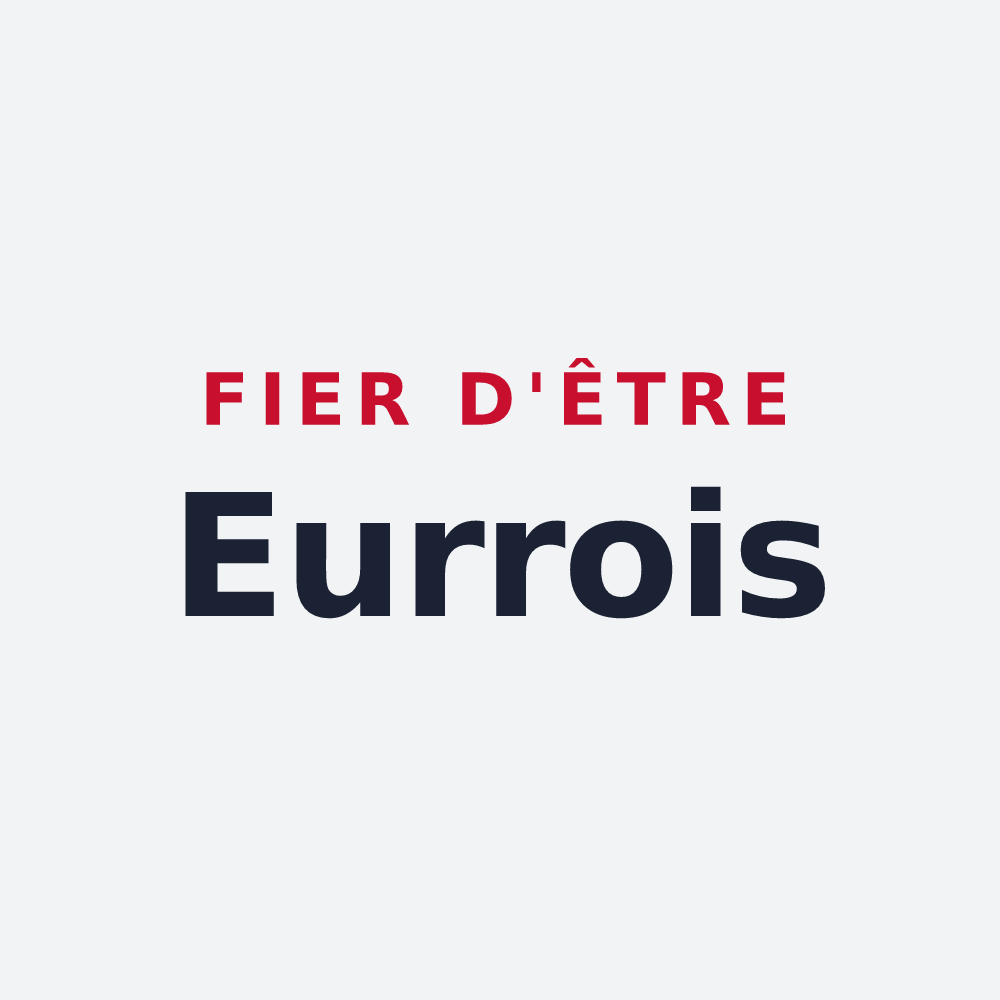 Poster « Fier d'être Eurrois » — design pour Eurre