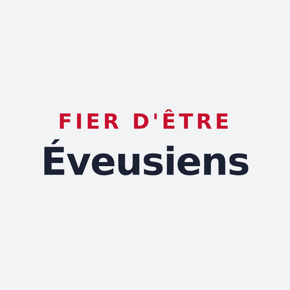 Poster « Fier d'être Éveusiens » — design pour Éveux
