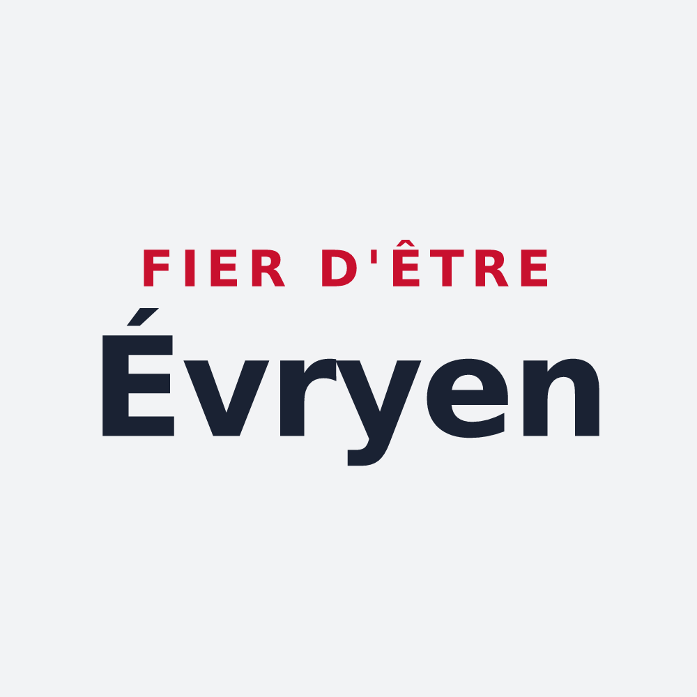 Poster « Fier d'être Évryen » — design pour Évry-Courcouronnes