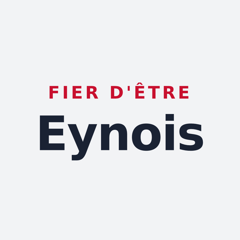 Poster « Fier d'être Eynois » — design pour Eyne