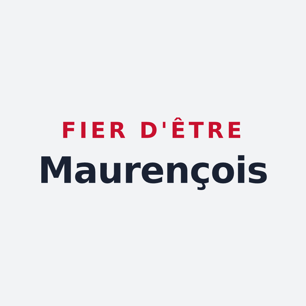 Poster « Fier d'être Maurençois » — design pour Eyraud-Crempse-Maurens