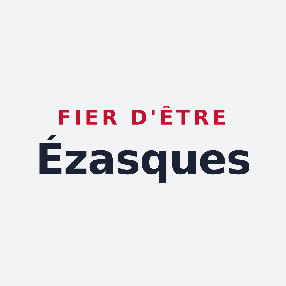 Poster « Fier d'être Ézasques » — design pour Èze