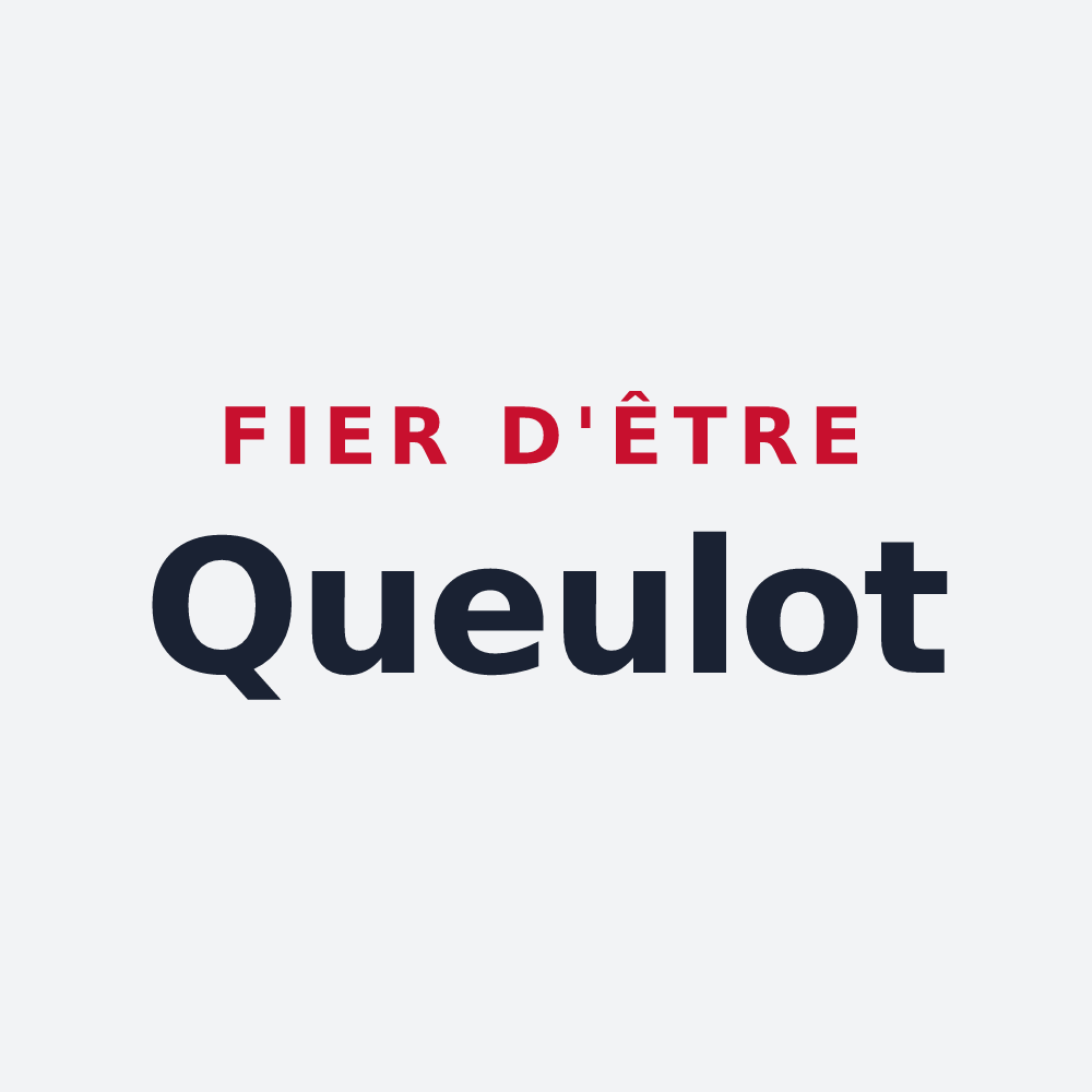 Poster « Fier d'être Queulot » — design pour Failly