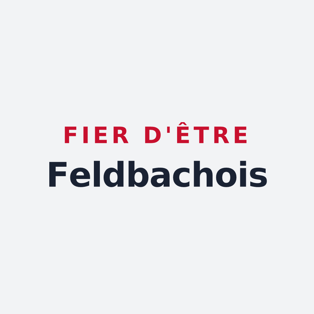 Poster « Fier d'être Feldbachois » — design pour Feldbach