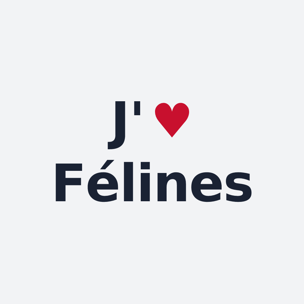 Poster personnalisé Félines — design J'aime Félines