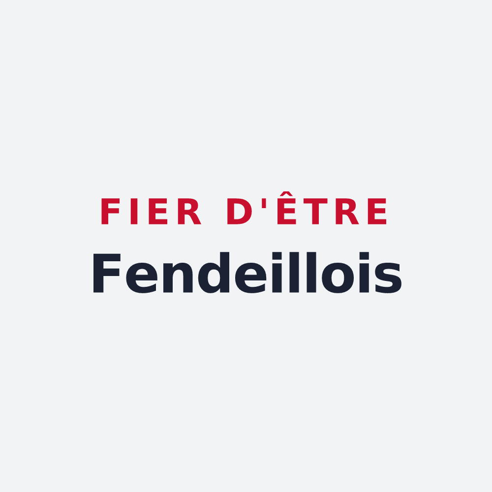 Poster « Fier d'être Fendeillois » — design pour Fendeille