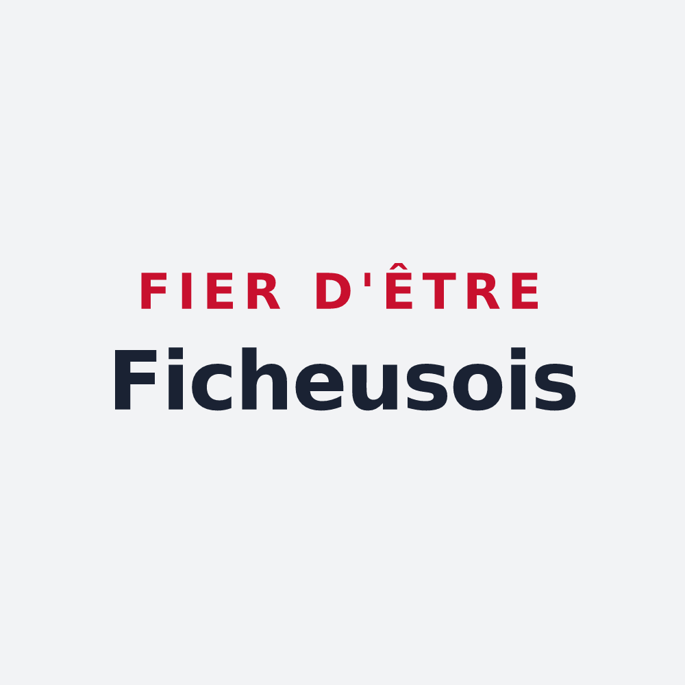 Poster « Fier d'être Ficheusois » — design pour Ficheux