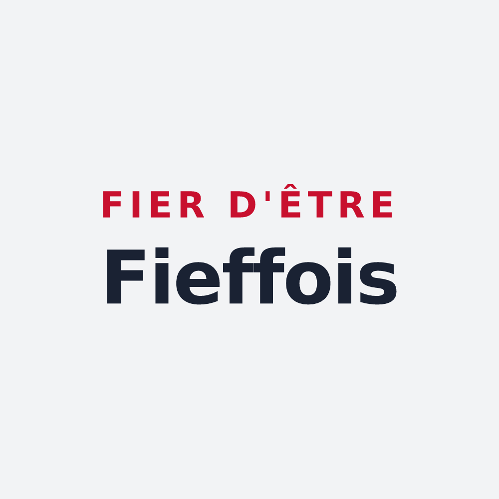 Poster « Fier d'être Fieffois » — design pour Fiefs