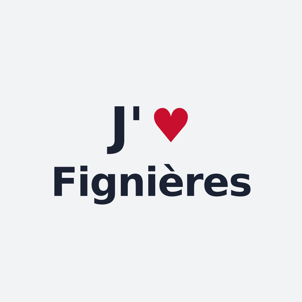 Poster personnalisé Fignières — design J'aime Fignières
