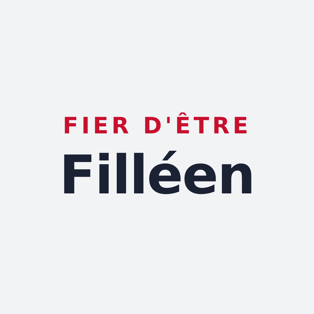 Poster « Fier d'être Filléen » — design pour Fillé