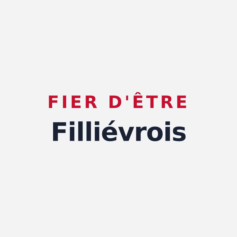 Poster « Fier d'être Filliévrois » — design pour Fillièvres