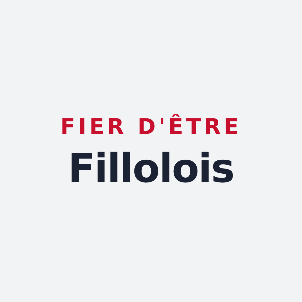 Poster « Fier d'être Fillolois » — design pour Fillols