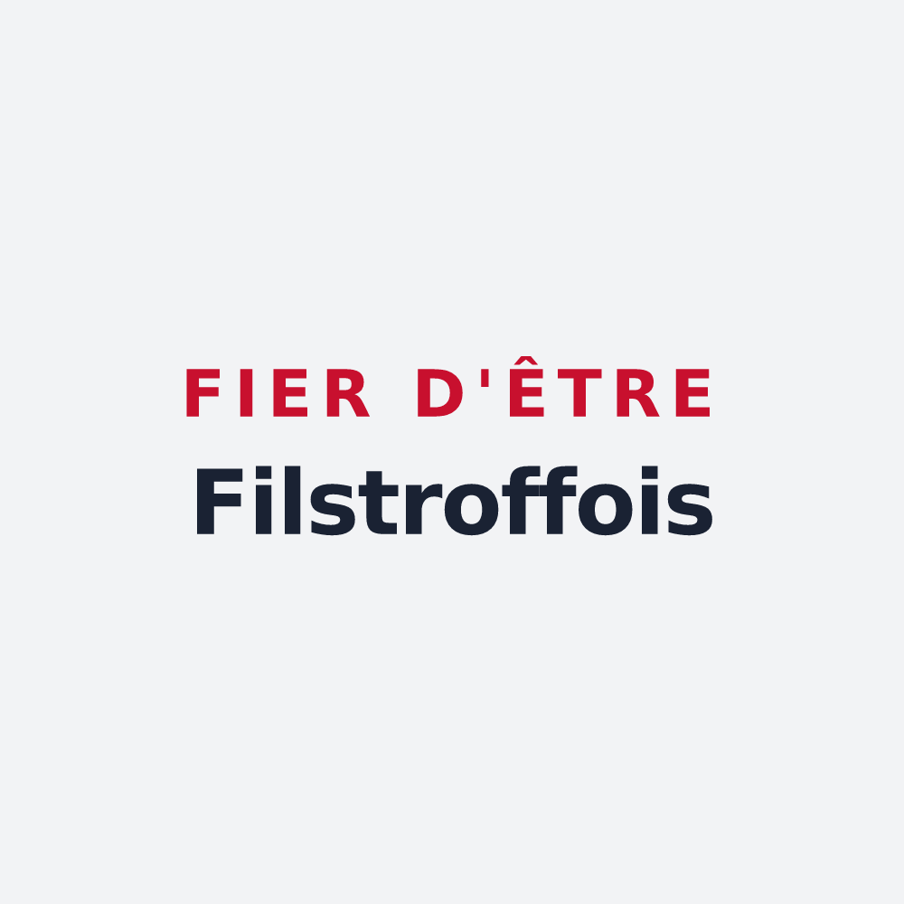 Poster « Fier d'être Filstroffois » — design pour Filstroff