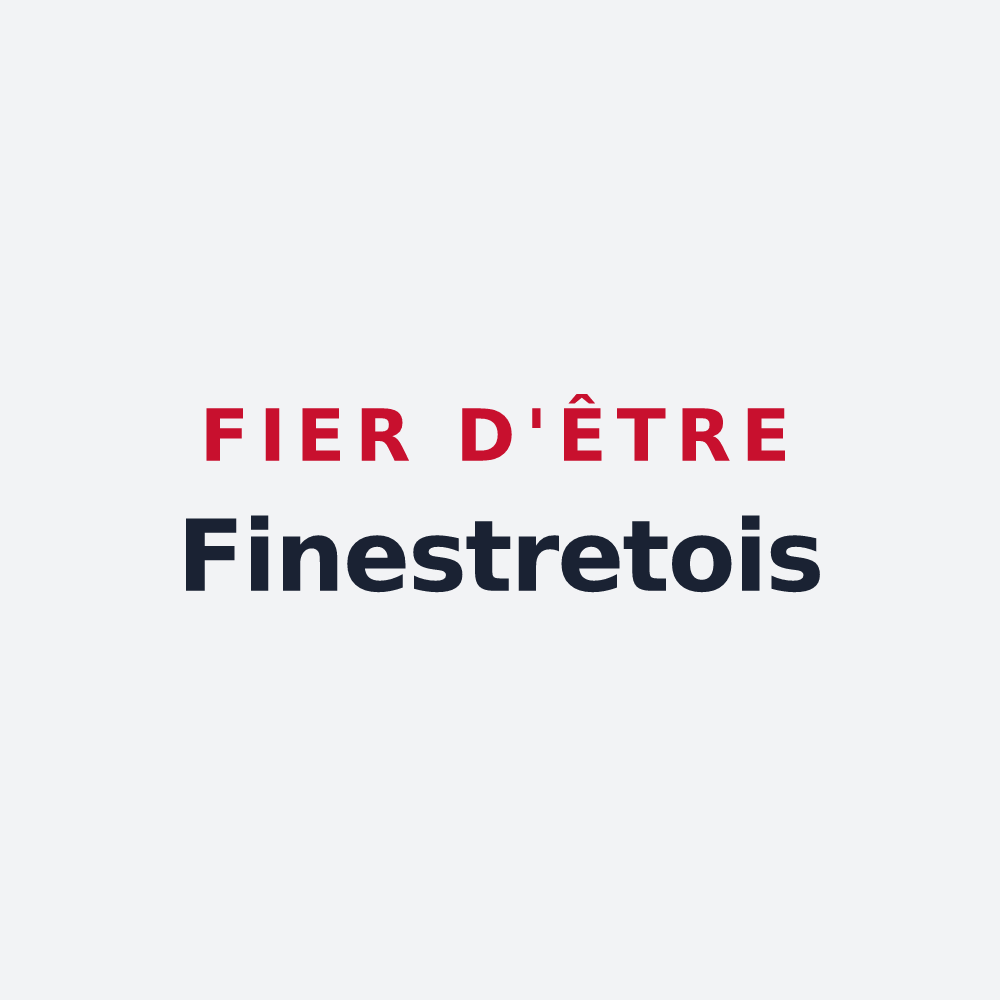 Poster « Fier d'être Finestretois » — design pour Finestret